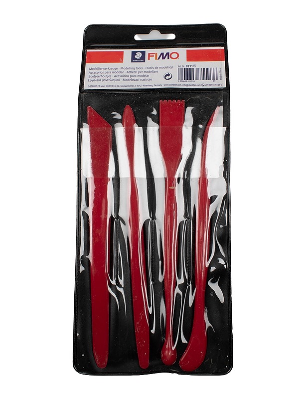 FIMO muovailutyökalut, 4 kpl - Askartelu - 10105471907 - 0
