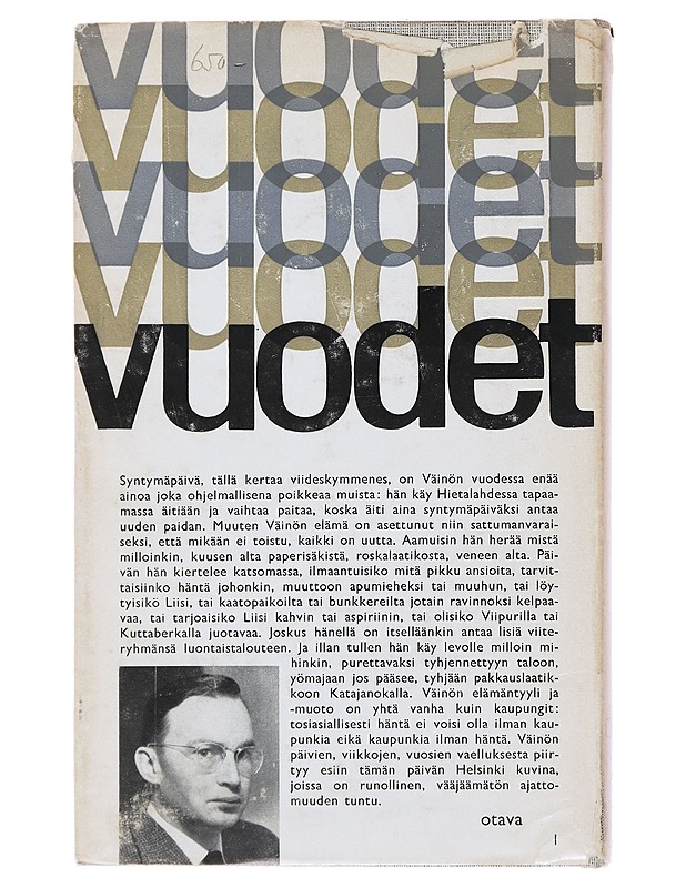 Vuodet - Paavo Haavikko - Kaunokirjallisuus - 10105471937 - 1