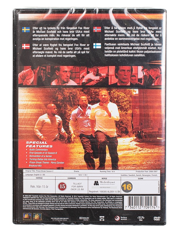Prison Break: Season 2 - DVD - DVD-elokuvat - 10105472035 - 1