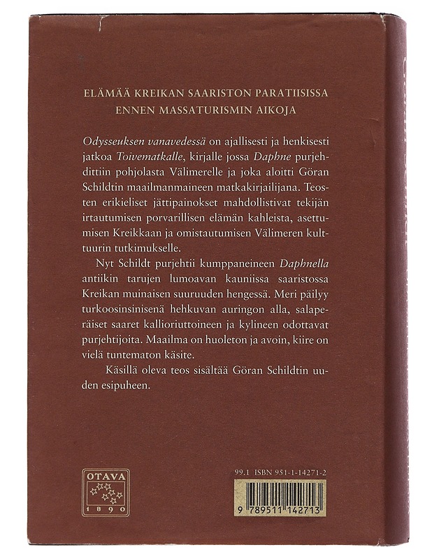 Odysseuksen vanavedessä - Schildt, Göran - Tietokirjat ja oppaat - 10105472082 - 1