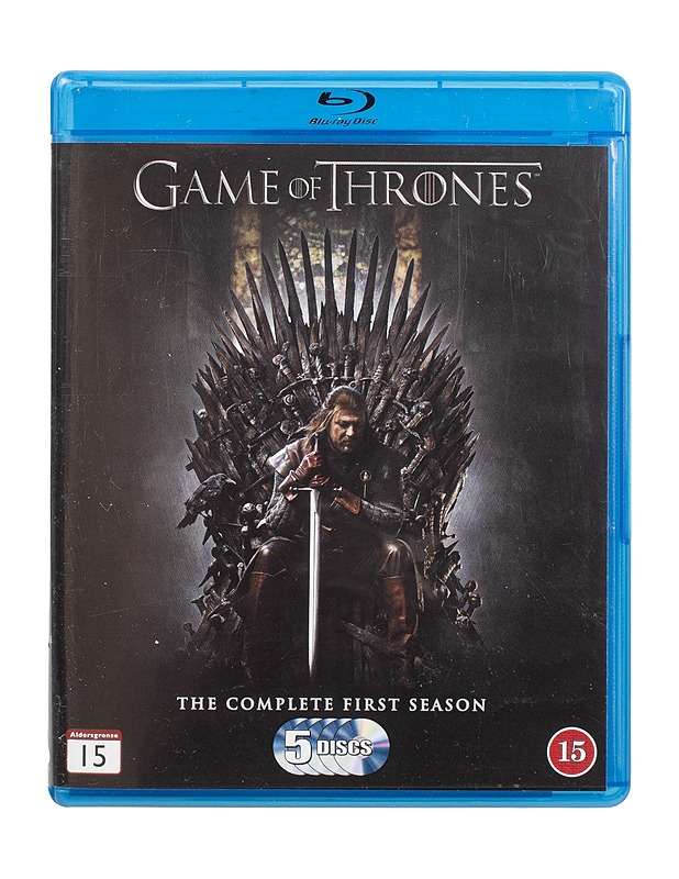 Game Of Thrones: The Complete First Season - Blu-Ray - Blu-ray-levyt - 10105472111 - 0