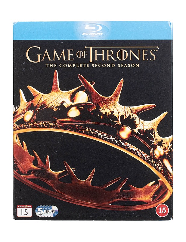 Game Of Thrones: The Complete Second Season - Blu-Ray - Blu-ray-levyt - 10105472117 - 0