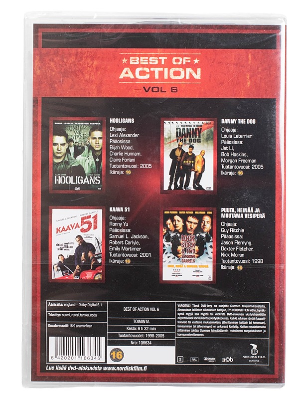 Best Of Action Vol 6 - DVD - DVD-elokuvat - 10105472132 - 1