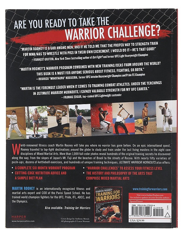 Ultimate warrior workouts : fitness secrets of the martial arts - Martin Rooney - Tietokirjat ja oppaat - 10105472209 - 1