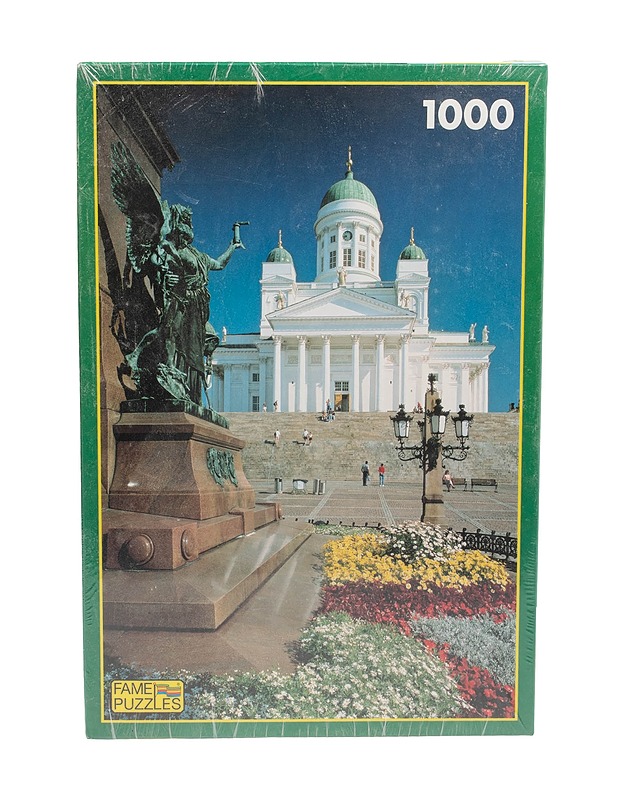 FAME PUZZLES Helsingin tuomiokirkko, 1000 palaa - Palapelit - 10105472149 - 0