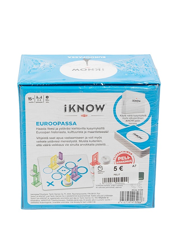 TACTIC iKnow Euroopassa - Seurapelit - 10105472170 - 1