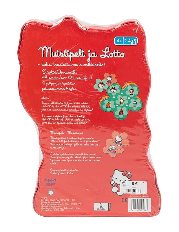 HELLO KITTY muistipeli ja lotto - Lasten pelit - 10105472173 - 1