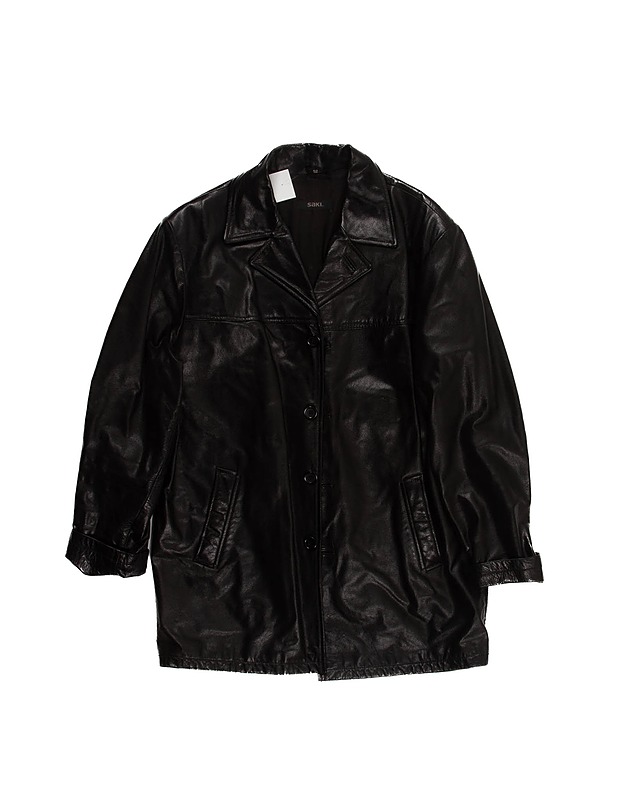 SAKI nahkatakki, 52 - Miesten takit - 10105472196 - 0