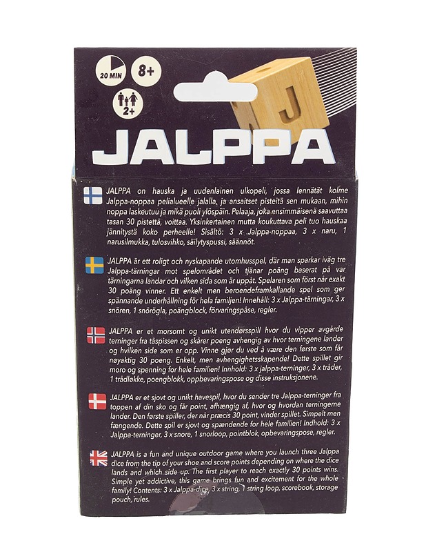 MARTINEX Jalppa pihapeli - Seurapelit - 10105472227 - 1