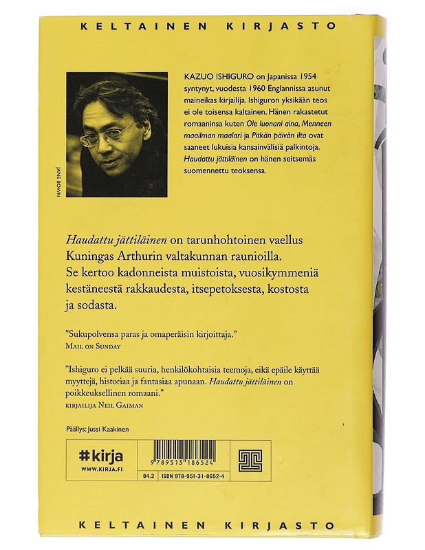 Haudattu jättiläinen - Ishiguro, Kazuo - Fantasia- ja scifi - 10105472248 - 1