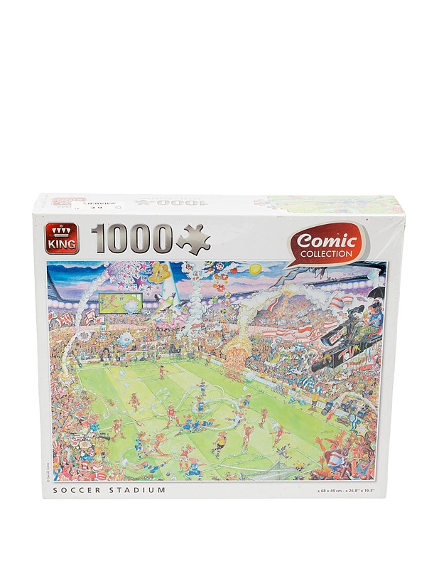 KING Soccer Stadion palapeli, 1000 palaa - Palapelit - 10105472253 - 0