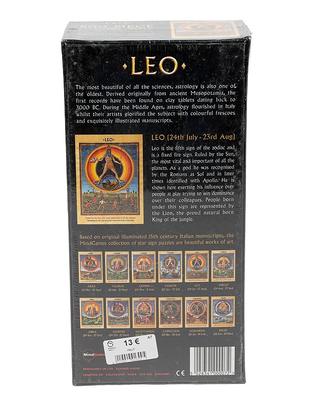 MINDGAMES Leo palapeli, 500 palaa - Palapelit - 10105472314 - 1