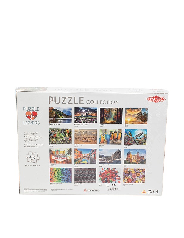 TACTIC Exotic Birds palapeli, 500 palaa - Palapelit - 10105472341 - 1