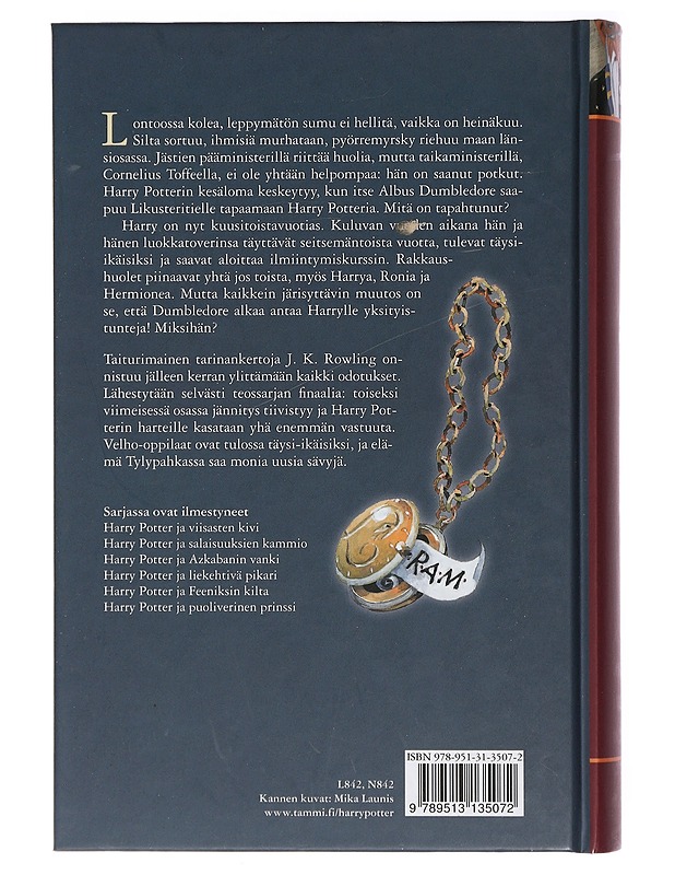 Harry Potter ja puoliverinen prinssi - Rowling, J. K. - Lastenkirjat - 10105472375 - 1