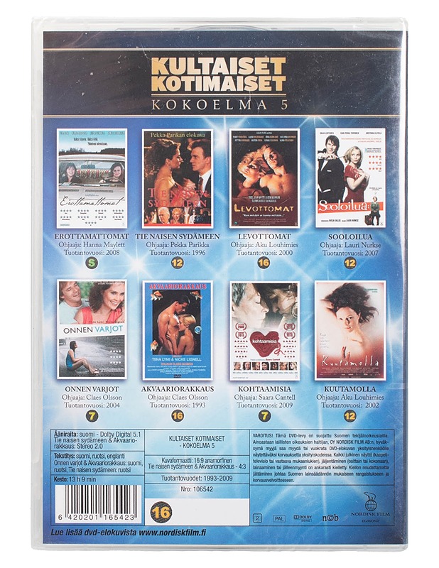 Kultaiset Kotimaiset Kokoelma 5 - DVD - DVD-elokuvat - 10105472382 - 1