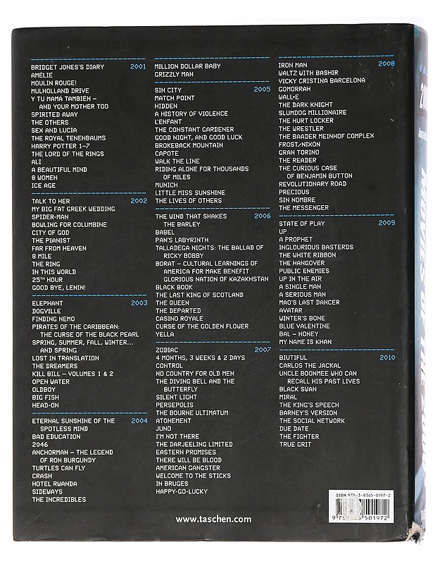 Movies of the 2000s - Jurgen Muller  - Musiikki- ja elokuvakirjat - 10105472396 - 1