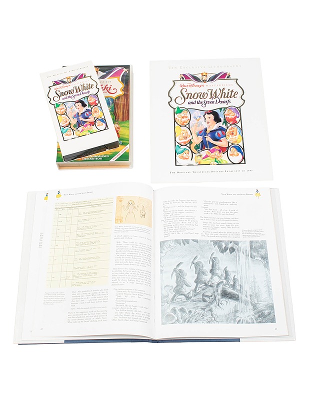 Snow White and the Seven Dwarfs: Exclusive Deluxe Video Edition - Musiikki- ja elokuvakirjat - 10105472427 - 1