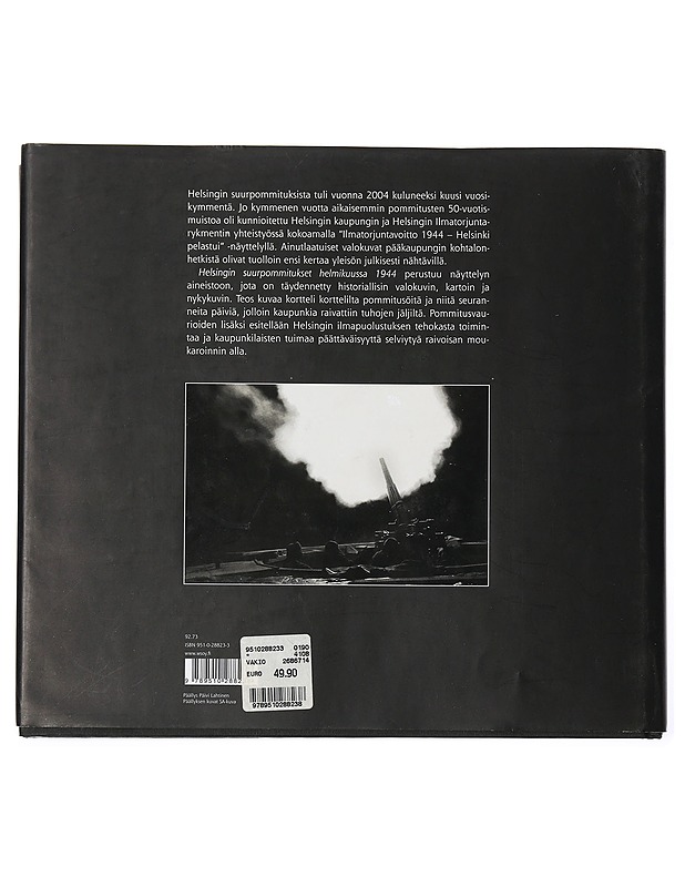 Helsingin suurpommitukset helmikuussa 1944 - Helminen, Martti - Historiakirjat - 10105472434 - 1