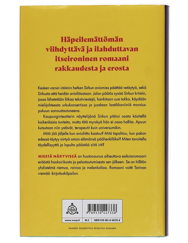 Miestä näkyvissä - Marja Kangas - Romaanit ja novellit - 10105472663 - 1
