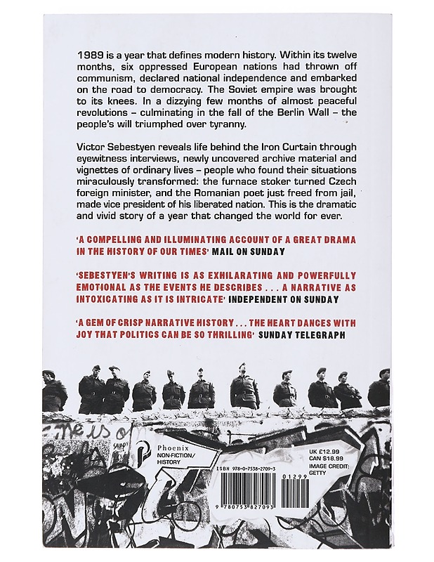 Revolution 1989 - Victor Sebestyen  - Historiakirjat - 10105472677 - 1