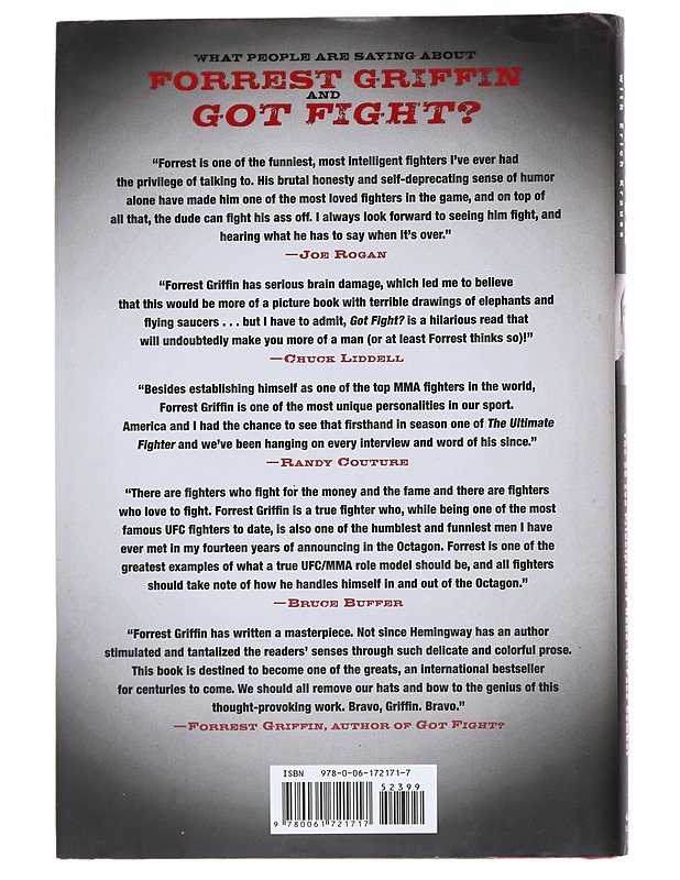 Got Fight? - Forrest Griffin with Erich Krauss - Tietokirjat ja oppaat - 10105472688 - 1