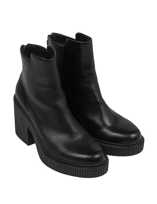 ECCO Fluted Heel nilkkurit, 38 - Naisten nilkkurit ja saappaat - 10105472702 - 0