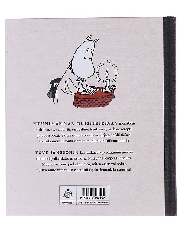 Muumimamman muistikirja  - Harrastekirjat - 10105472746 - 1
