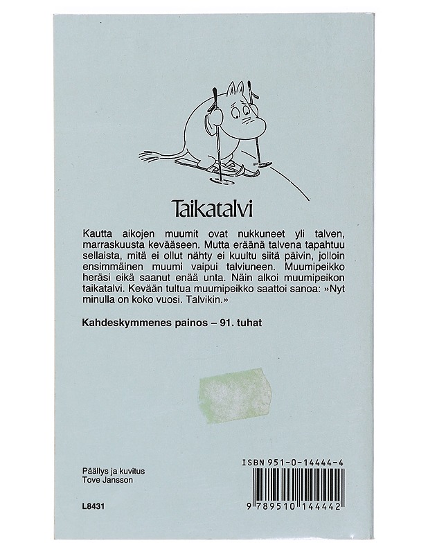 Taikatalvi - Jansson, Tove - Lastenkirjat - 10105472792 - 1