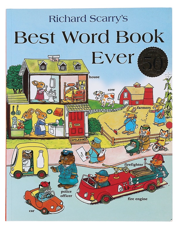 Best word book ever - Richard Scarry - Lastenkirjat - 10105472799 - 0
