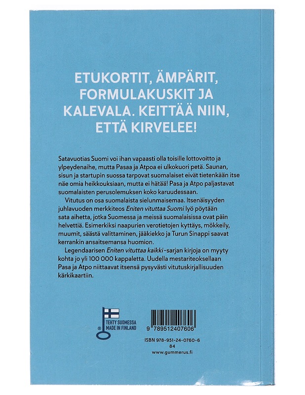 Eniten vituttaa Suomi - Pasa - Tietokirjat ja oppaat - 10105472817 - 1