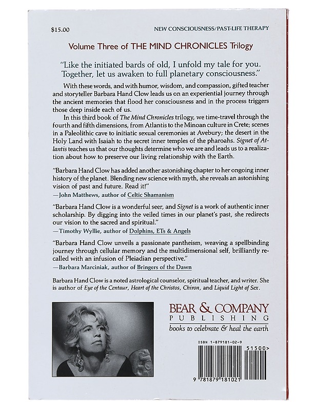 Signet of Atlantis : war in heaven bypass - Clow, Barbara Hand - Tietokirjat ja oppaat - 10105472824 - 1