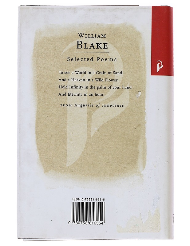 Selected Poems - Blake, William - Romaanit ja novellit - 10105472828 - 1
