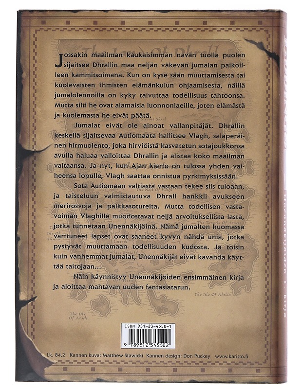 Vanhemmat jumalat : Unennäkijöiden 1. kirja - Eddings, David - Fantasia- ja scifi - 10105472838 - 1