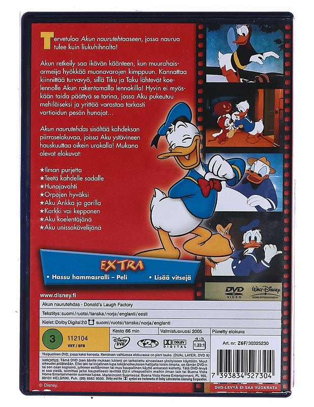 Akun Naurutehdas - DVD - DVD-elokuvat - 10105472856 - 1