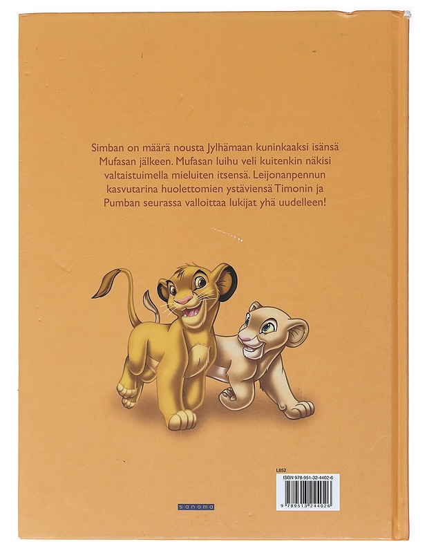 Leijonakuningas - Toppari, Kirsti - Lastenkirjat - 10105472854 - 1