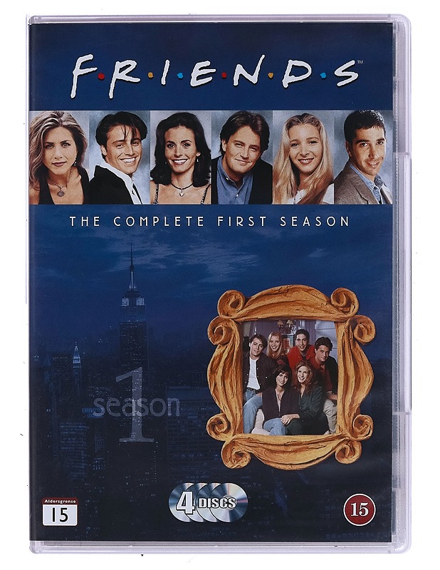 Friends: The complete first Season - DVD - DVD-elokuvat - 10105472863 - 0