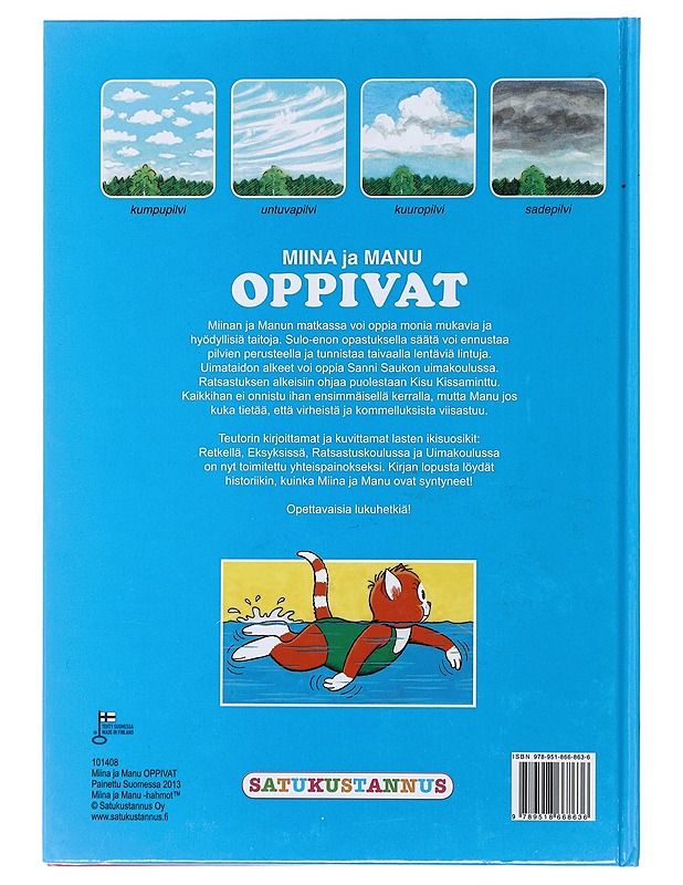 Miina ja Manu oppivat - Teutori - Lastenkirjat - 10105472865 - 1