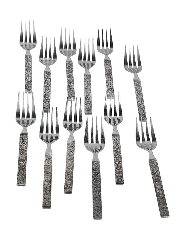 Jälkiruokahaarukka, 12 kpl - Aterimet - 10105472868 - 0