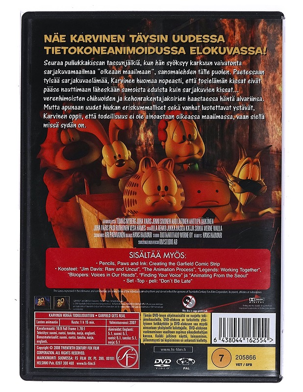 Karvinen Herää Todellisuuteen - DVD - DVD-elokuvat - 10105472878 - 1