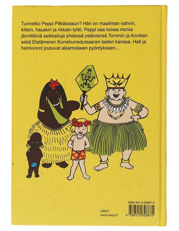 Peppi Pitkätossu Etelämerellä - Lindgren, Astrid - Lastenkirjat - 10105472877 - 1