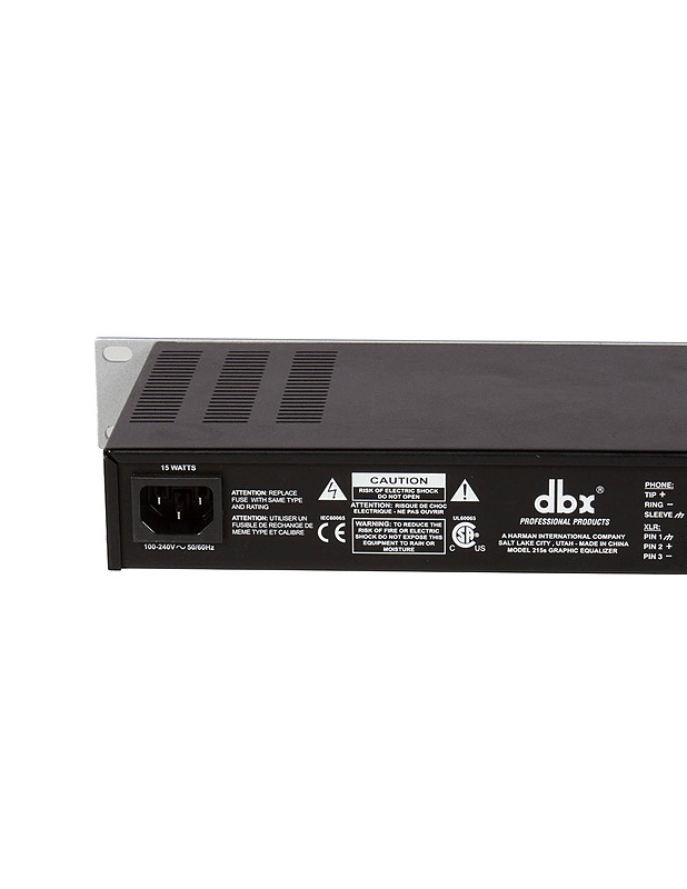 DBX 215s taajuuskorjain - Audio - 10105472936 - 1