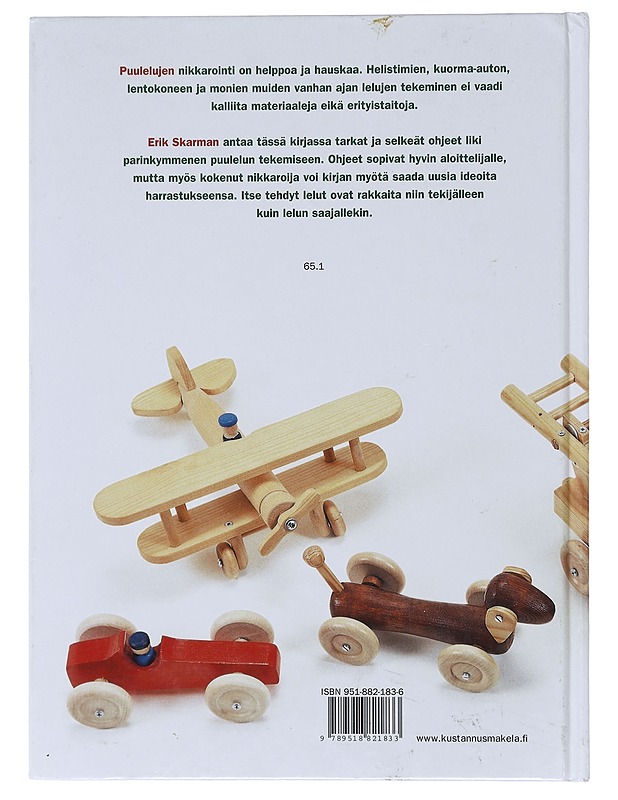 Nikkaroi puuleluja - Skarman, Erik - Käsityökirjat - 10105472931 - 1