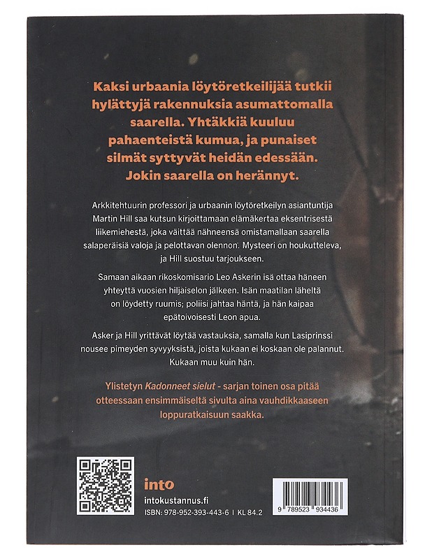 Lasiprinssi - De la Motte, Anders - Jännitys ja dekkarit - 10105472943 - 1