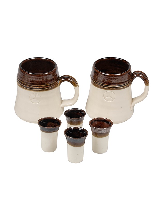 JUSSIS KERAMIK tuopit ja pikarit, 6 osaa - Mukit ja kahvikupit - 10105472962 - 1