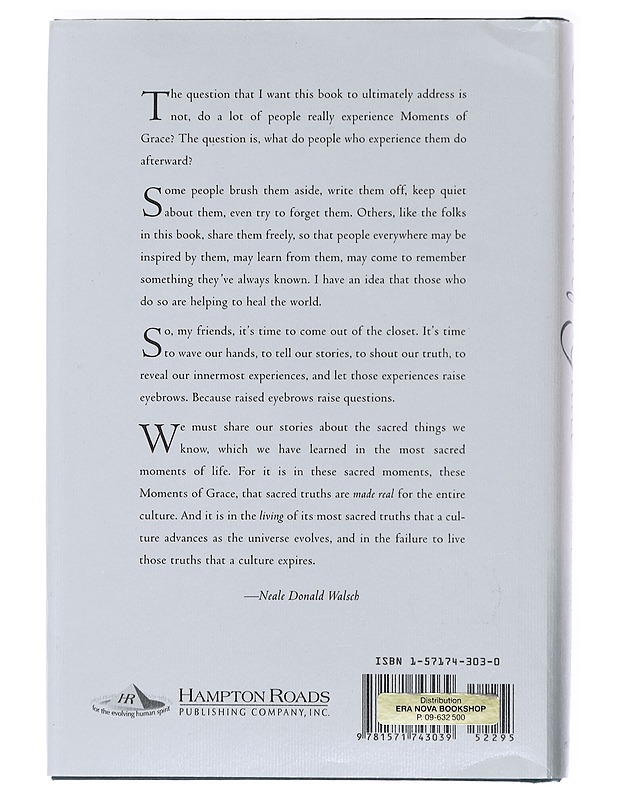 Moments of grace: when God touches our lives unexpectedly - Neale Donald Walsch - Hyvinvointikirjat - 10105473016 - 1