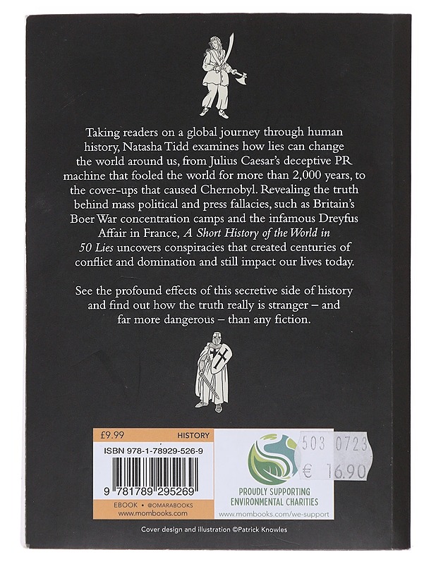 A short history of the world in 50 lies - Natasha Lidd - Historiakirjat - 10105473032 - 1