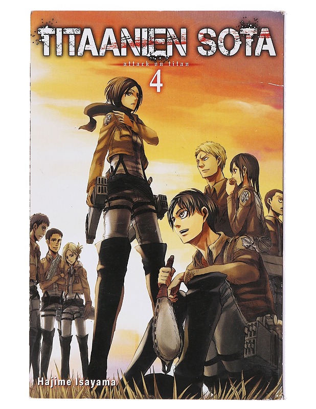 Titaanien sota = Attack on titan. 4 - Isayama, Hajime - Sarjakuvat - 10105473069 - 0