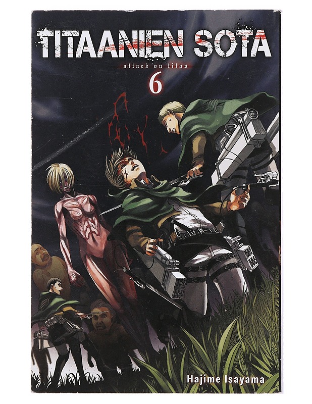 Titaanien sota = Attack on titan. 6 - Isayama, Hajime - Sarjakuvat - 10105473075 - 0