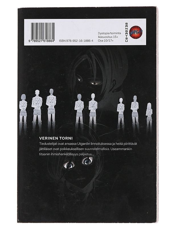 Titaanien sota = Attack on titan. 10 - Isayama, Hajime - Sarjakuvat - 10105473092 - 1