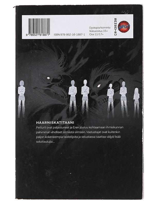 Titaanien sota = Attack on titan. 11 - Isayama, Hajime - Sarjakuvat - 10105473106 - 1